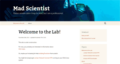 Desktop Screenshot of mad-scientist.net